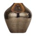 Picture of Searchlight Smoked Mosaic Table Lamp With Brown Suede Shade 