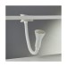 Picture of Searchlight White Flex Clip On Desk Lamp with Clamp 
