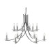 Picture of Searchlight Ascona 12 Light Multi Arm Ceiling Polished Chrome 