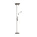 Picture of Searchlight Stainless Steel Mother and Child Floor Lamp 