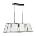 Picture of Searchlight Voyager Three Light Horizontal Ceiling Lantern In Chrome 