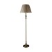 Picture of Searchlight Flemish Floor Lamp, Antique Brass, Mink Pleated Shade 