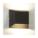 Picture of Searchlight Two Light Outdoor LED Rectangular Wall In Black 