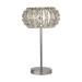 Picture of Searchlight Marilyn 1Lt Chrome Table Lamp With Crystal Glass And Sand Diffuser 