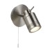 Picture of Searchlight Samson One Light Wall Spotlight In Satin Silver 