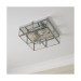 Picture of Searchlight 2 Light Flush Ceiling In Chrome Frame With Bevelled Glass 