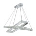 Picture of Searchlight Crystal Glass LED Ceiling Pendant Light in Chrome 