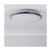 Picture of Searchlight Flush Ceiling Light In Chrome With Frosted Glass 