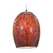 Picture of Searchlight Crackle Red Mosaic Glass Pendant 