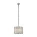 Picture of Searchlight Alexandra 5Lt Satin Silver Pendant With Aquatex Glass And Metal Bars 