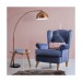 Picture of Searchlight Giraffe Floor Lamp In Copper With Dome Shade 