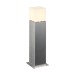 Picture of SLV Post Light SQUARE POLE 60 E27 IP44 IK02 20W 220-240V 60x13cm Stainless Steel 304 
