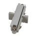 Picture of SLV Connector Long 1 Circuit Electrical 16A 220-240V 6.4x3.5x1.8cm Grey Polycarbonate 