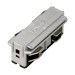 Picture of SLV Connector EUTRAC Long 16A 220-240V 5.8x1.5x2.6cm Grey Plastic 