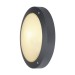 Picture of SLV Wall Light BULAN Round E14 C35 IP44 Frosted 60W 230V 27x7cm Anthracite Aluminium 