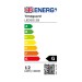 Picture of Timeguard LED Energy Saver Wall/Ceiling Oval Slimline IP54 12W Black 