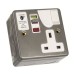 Picture of Timeguard Valiance Socket Vailance RCD Single Passive Metal 