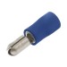 Picture of Unicrimp 4mm Male Bullet Terminal Pre-Insulated Blue Pack=100 