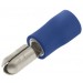 Picture of Unicrimp 4mm Male Bullet Terminal Pre-Insulated Blue Pack=100 