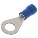 Picture of Unicrimp 4mm Ring Terminal Pre-Insulated Blue Pack=100 