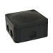 Picture of Wiska COMBI 607 110x110x66mm PVC Adpatable Box c/w 5P Terminal 41A IP66 Black 