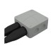 Picture of Wiska COMBI 308 85x85x51mm Armoured Cable Earthing Kit Junction Box IP66 Grey 