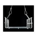 Picture of Zip Clip Try-Lock Wire Suspension Twin Eyelet Carabiner System 300-400mm 90kg SWL Galvanised Steel Rope 