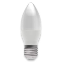 BELL 60519 3.9W Opal Candle Dimm LED Lamp ES/E27 2700K 470lm