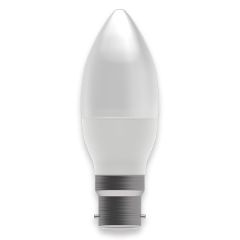 BELL 60516 3.9W Opal Candle Dimm LED Lamp BC/B22 2700K 470lm