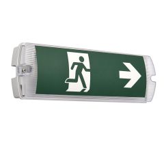 Saxby 108749 SightPRO 2-in-1 Self Test Emergency Bulkhead 4W IP65