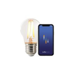 Nordlux 2170052700 Smart LED E27 Lamp G45 Globe Clear 360Deg Beam 4.7W 345lm 2200-6500K