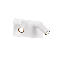 ELD 222960231 Tunga Double External Wall Light Matt White