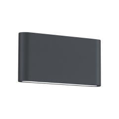ELD 227660242 LED up & down external wall light anthracite finish