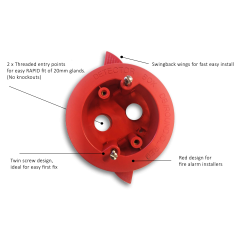 Elex Rapid Fix Detector Box Red