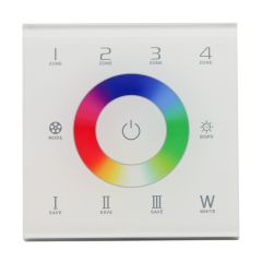 Robus EX8S DMX Touch Panel 4 Zone Controller for RGBW LED Strip
