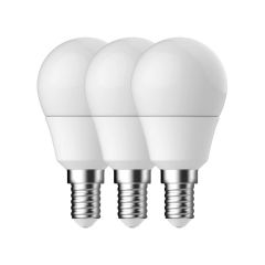 Nordlux 5172013923 LED E14 Lamp G45 Globe Shape 225Deg Beam Pk=3 3.5W 250lm 2700K White