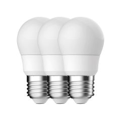 Nordlux 5172014423 LED E27 Lamp G45 Globe Shape 225Deg Beam Pk=3 5.8W 470lm 2700K White