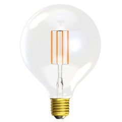 BELL 60792 LED Filament Clear Large Globe Lamp ES/E27 Non-Dimmable 3.3W 470lm 240V 2700K