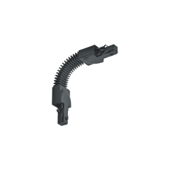 ELD 702032 TRIO DUOLINE Flex IP20 Connector 30x20x330mm Matt Black Plastic