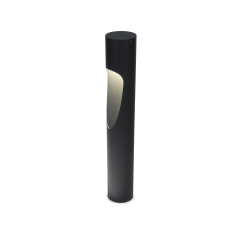 Kosnic FOR15T-BLK Forbury Aluminium die-cast bollard integrated LED 15W 4000K Black