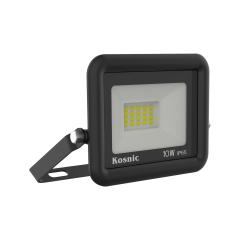 Kosnic RHI10-W40 Rhine LED Flood Light 10W 4000K Black