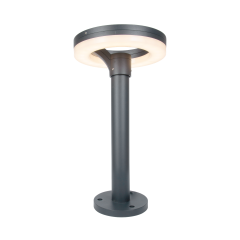 Kosnic TAR10S-GRY Tarkine Aluminium diecast short bollard 10W 4000K grey