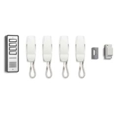 Bell 904 4 Way Audio Intercom Kit with Surface Panel