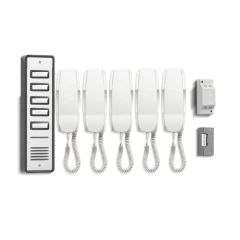 Bell 905F 5 Way Audio Intercom Kit with Flush Panel