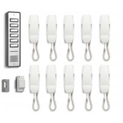 Bell 910 10 Way Audio Intercom Kit with Surface Panel