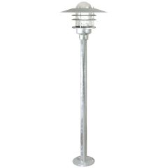 Nordlux 74528031 Agger E27 IP54 Post Light 60W 83x26cm Galvanised