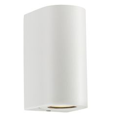 Nordlux 49721001 Canto Maxi 2 GU10 IP44 Wall Light 2x28W 17x8.7x10cm White