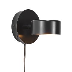 Nordlux 2010821003 Clyde LED 2700K IP20 Wall Light 5.5W 350lm 10x10x13.6cm Black