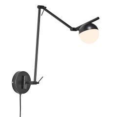 Nordlux 2010971003 Contina G9 IP20 Wall Light 5W 37.2x73.6x12.5cm Black