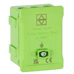 Lewden DT1005GN Distribution 5 Way Terminal 100A Green